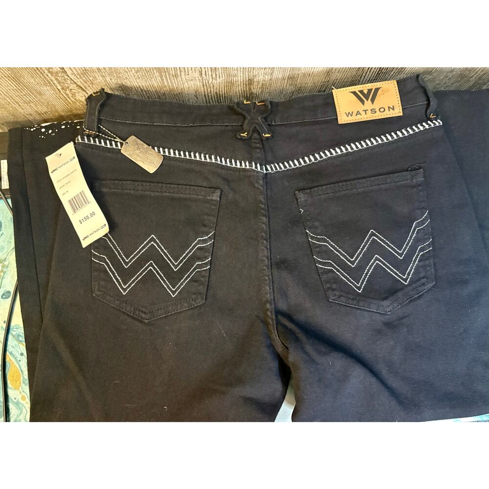 NWT Sz. 30 - Men's Watson Skull Hit Jeans - Picture 5 of 8